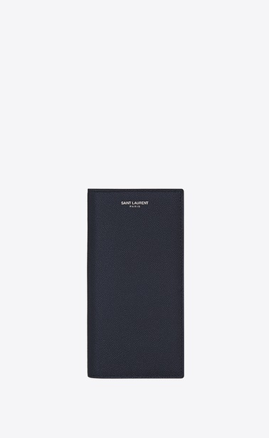 continental wallet in grain de poudre embossed leather